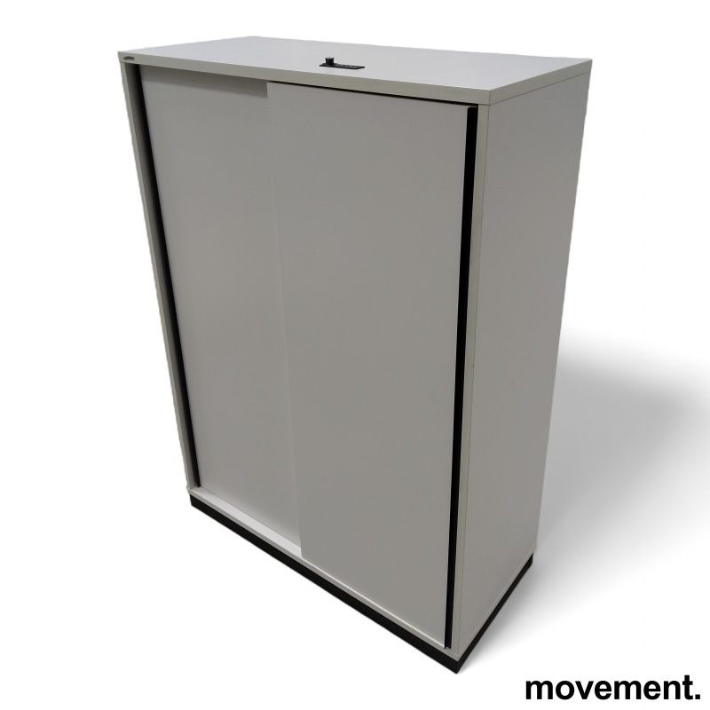 Titan 3A4 skyvedør 90cm Hvit med - 1 / 2