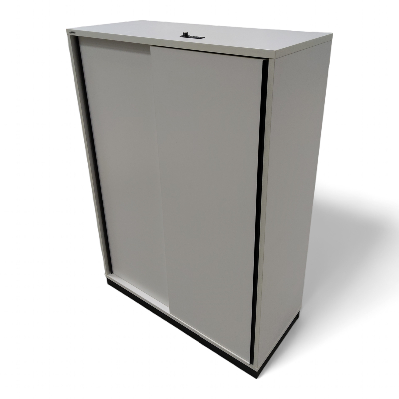 Titan 3A4 skyvedør 90cm Hvit med