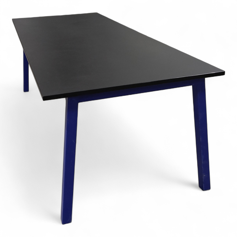 Calfa 240x90cm Sort linoleum, blå