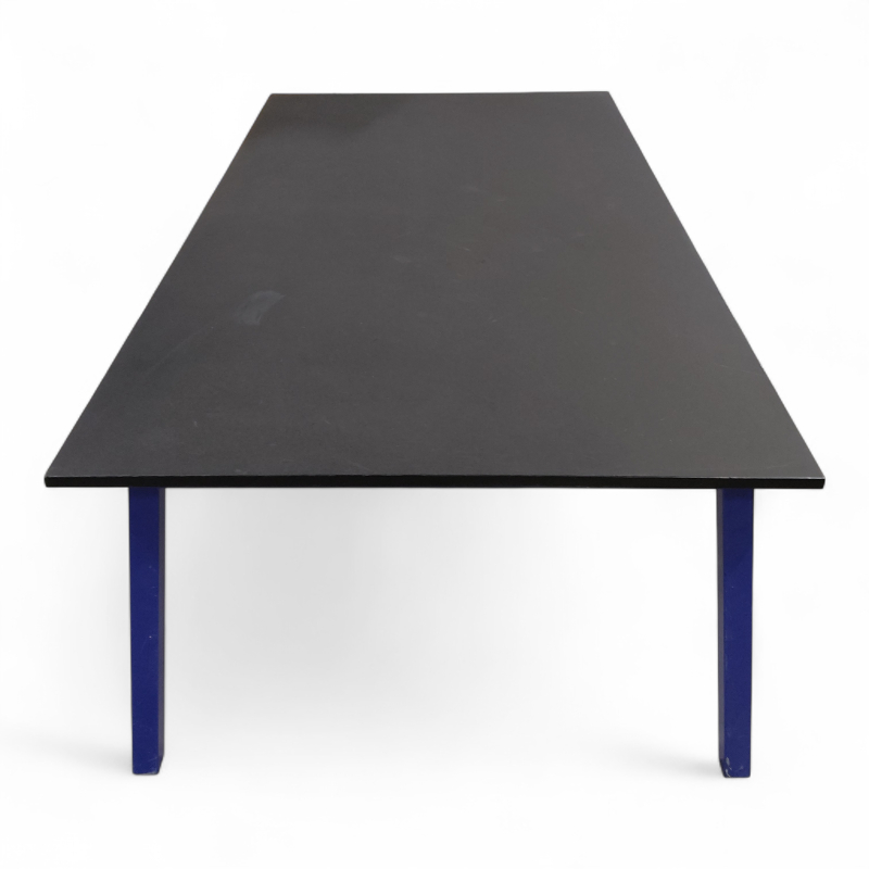 Calfa 240x120cm Sort linoleum blå