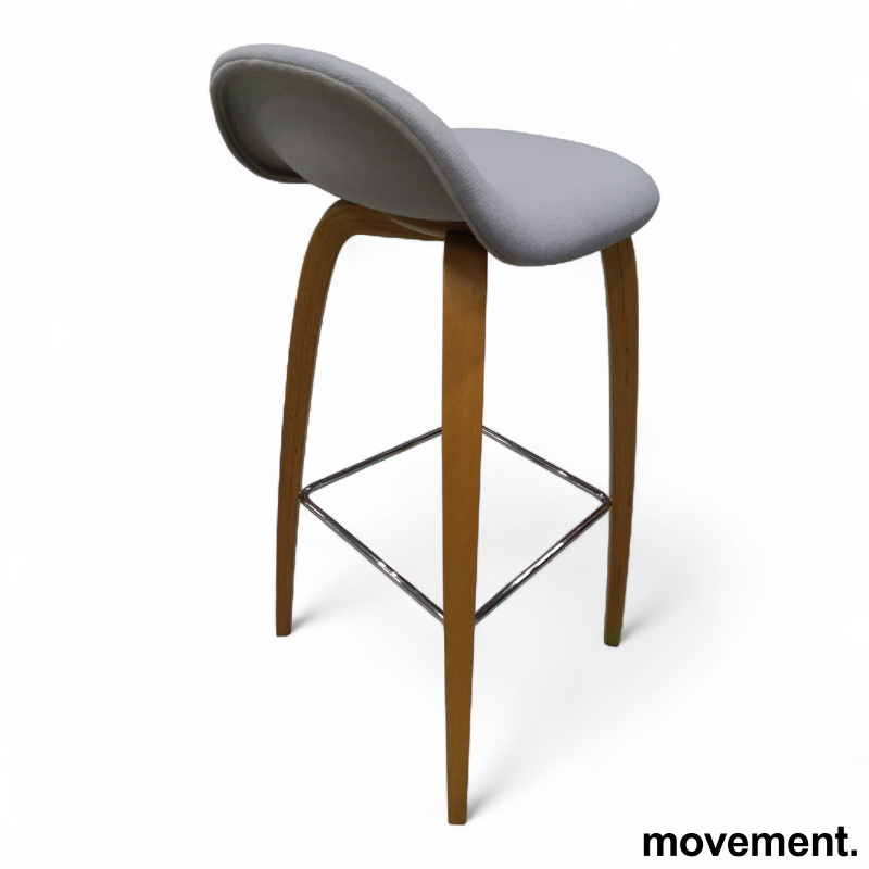 3D bar stool fullpolstret, høy, ben - 2 / 2