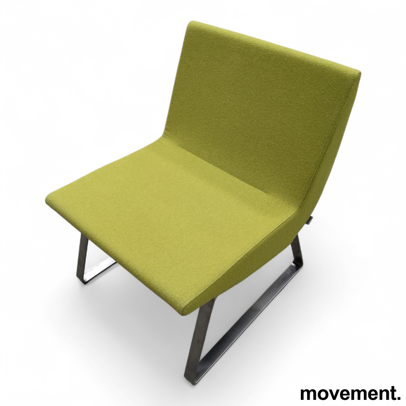 Bird 1-seter Lys grønt stoff (CIC - 2 / 3