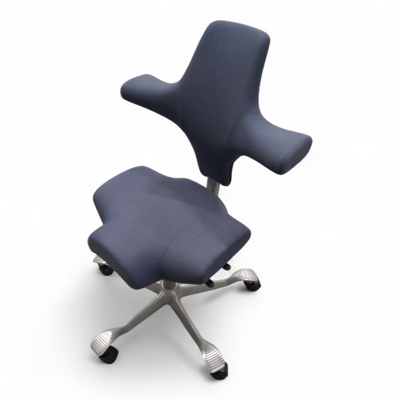 Capisco 8106 standard høyde Blått