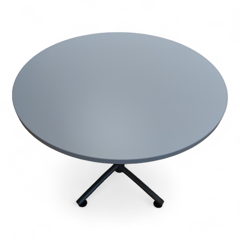 Avec Ø=90cm Hvit plate, grått