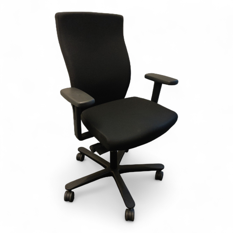 Splice med armlene Sort stoff sort