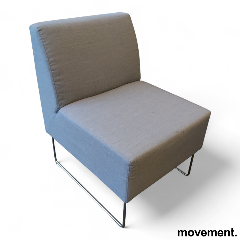 Pivot 1-seter uten vange Lyst blått - 1 / 3