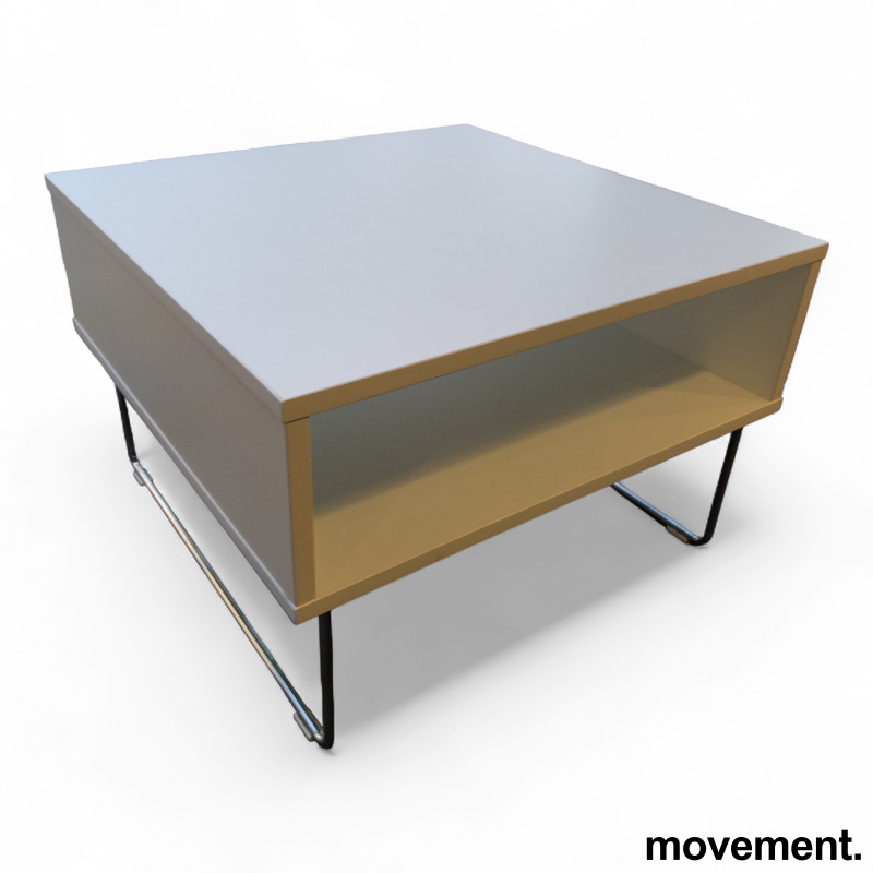 Pivot Kube 64x64cm Hvit, ben i - 1 / 2