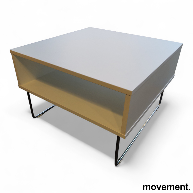 Pivot Kube 64x64cm Hvit, ben i - 2 / 2