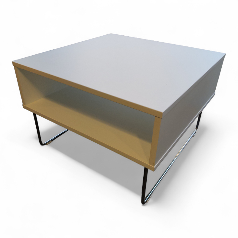 Pivot Kube 64x64cm Hvit, ben i