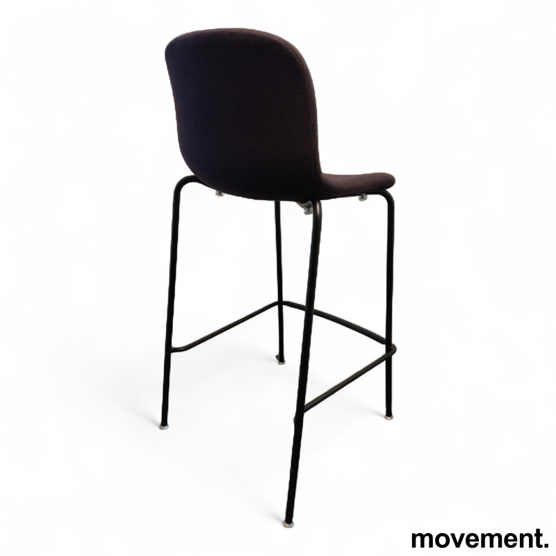 Troy barstol helpolstret, lav Lilla - 2 / 3