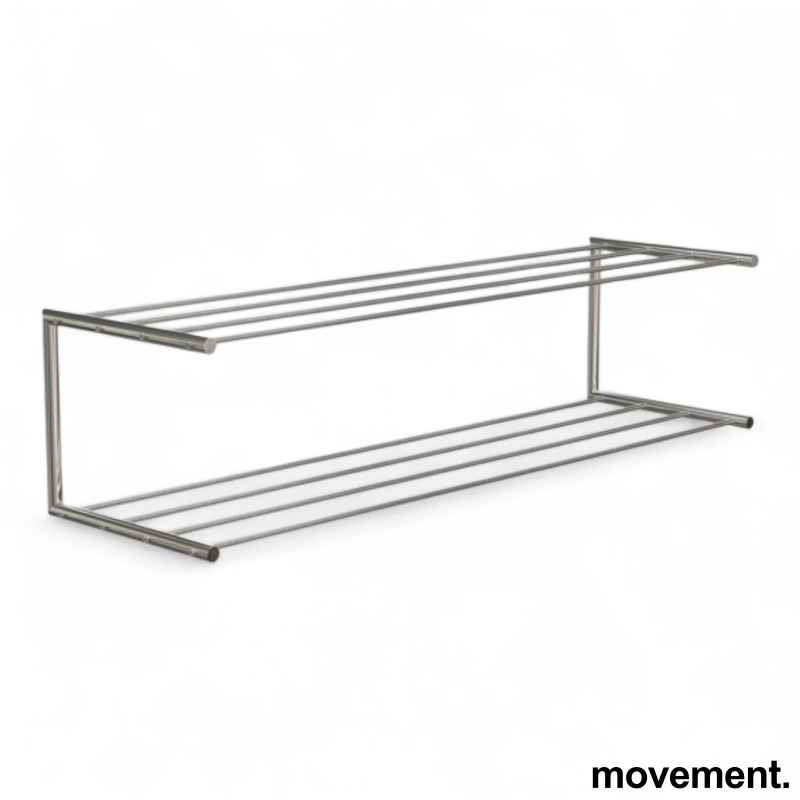 Skohylle 1929-1 100cm Rustfritt