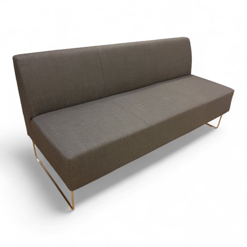 Pivot 3-seter uten armlene Grått