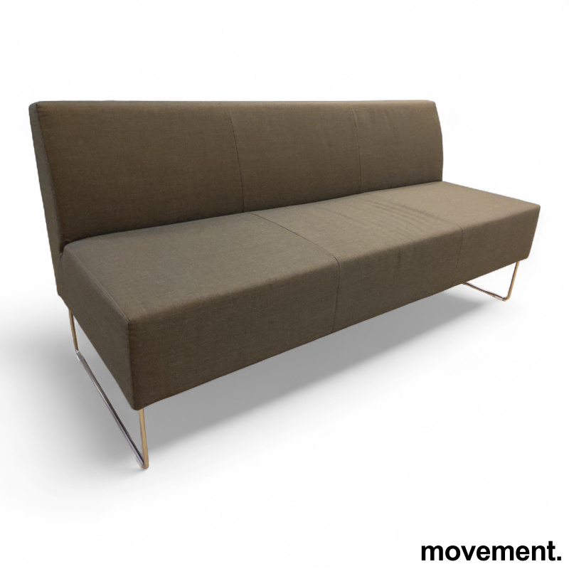 Pivot 3-seter uten armlene Mørkt - 1 / 2