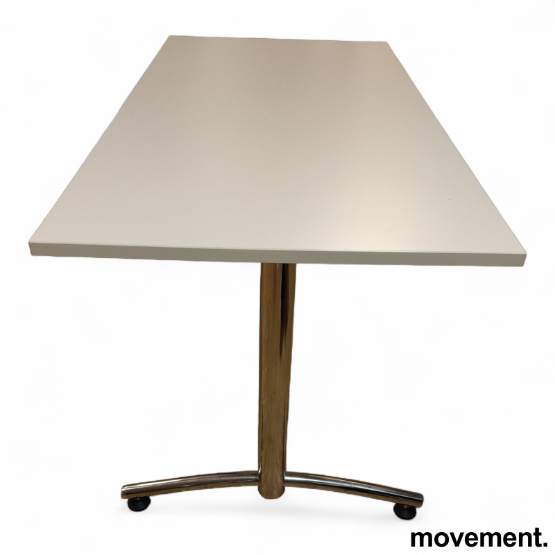 Avec 140x70cm Hvit plate krom - 2 / 2