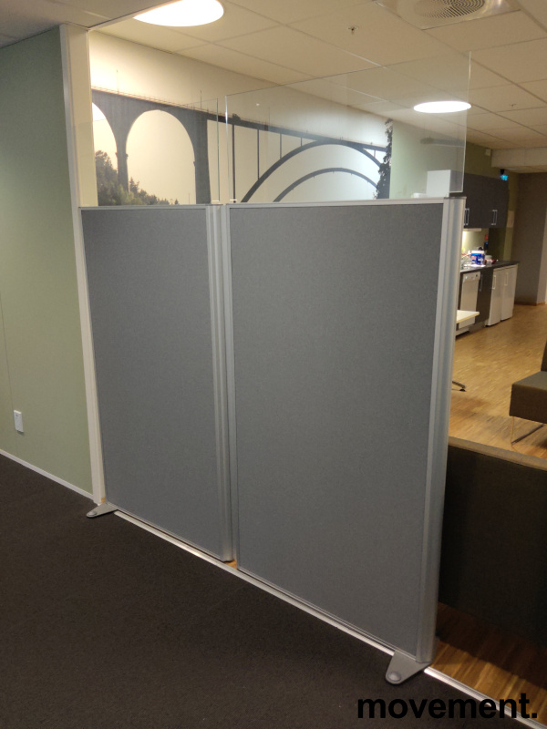 Skillevegg 190x194cm (2 bredder),