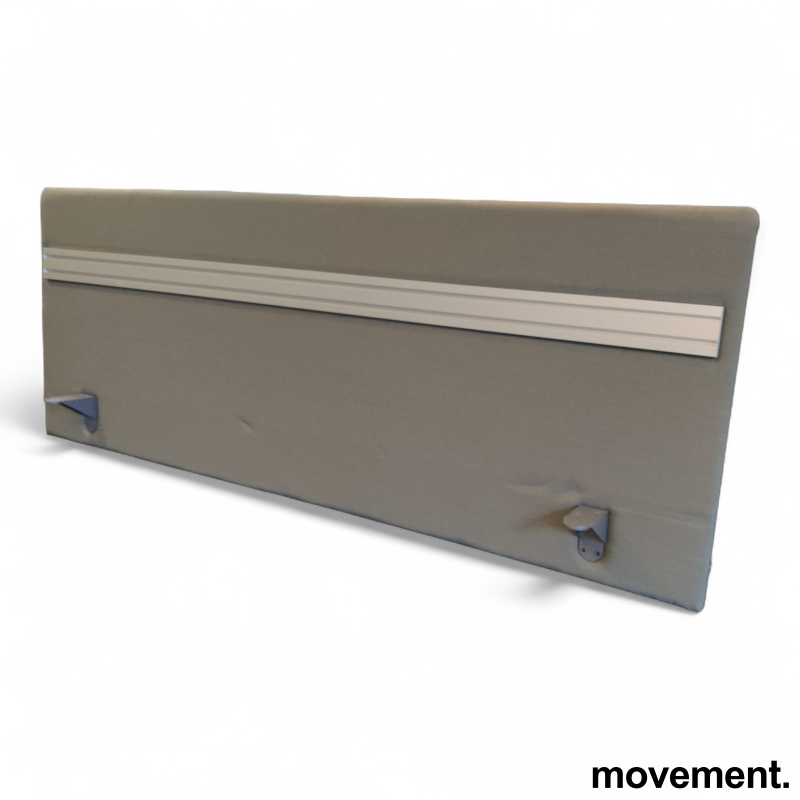 Tab 160x60cm Varmgrå med blå tråd - 1 / 3