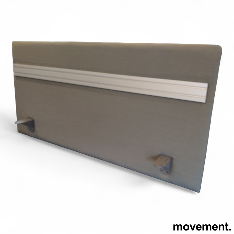 Tab 120x60cm Varmgrå med blå tråd - 1 / 3