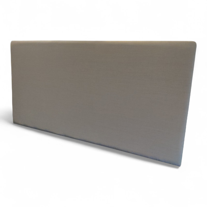 Tab 120x60cm Varmgrå med blå tråd