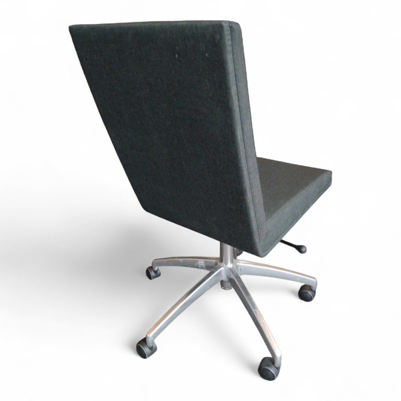 Woods med hjul Mørkt grått stoff,