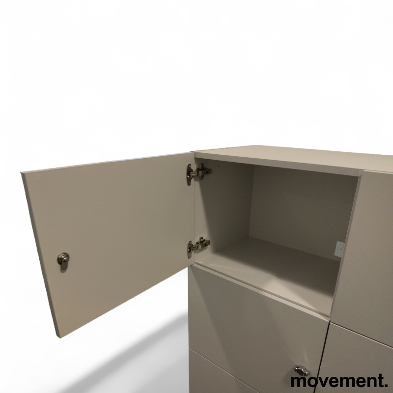 Lukeskap 9 luker 160x41x130cm Lys - 2 / 2