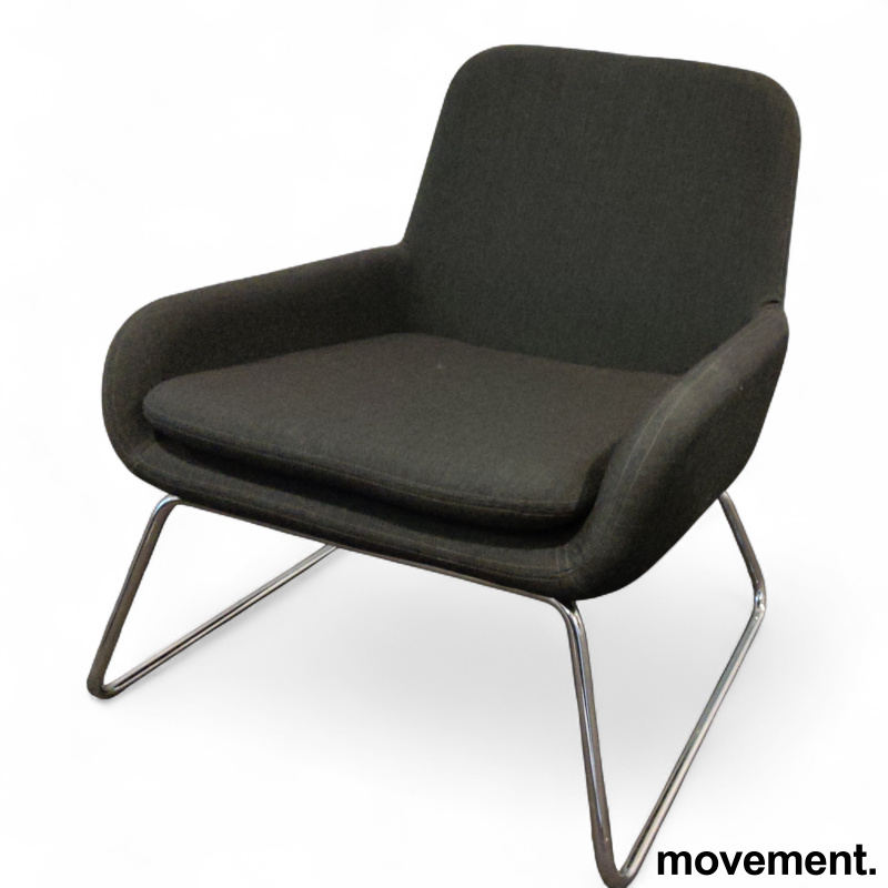 Coco chair Mørkt grått stoff - 1 / 2