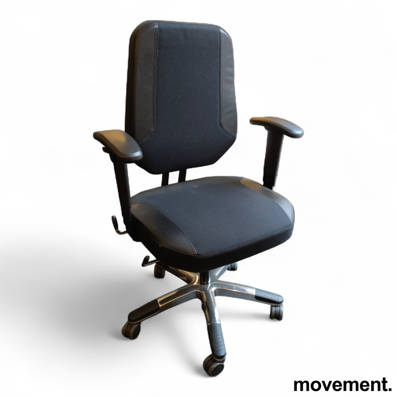 Maxx line M Sort stoff, krom - 1 / 2