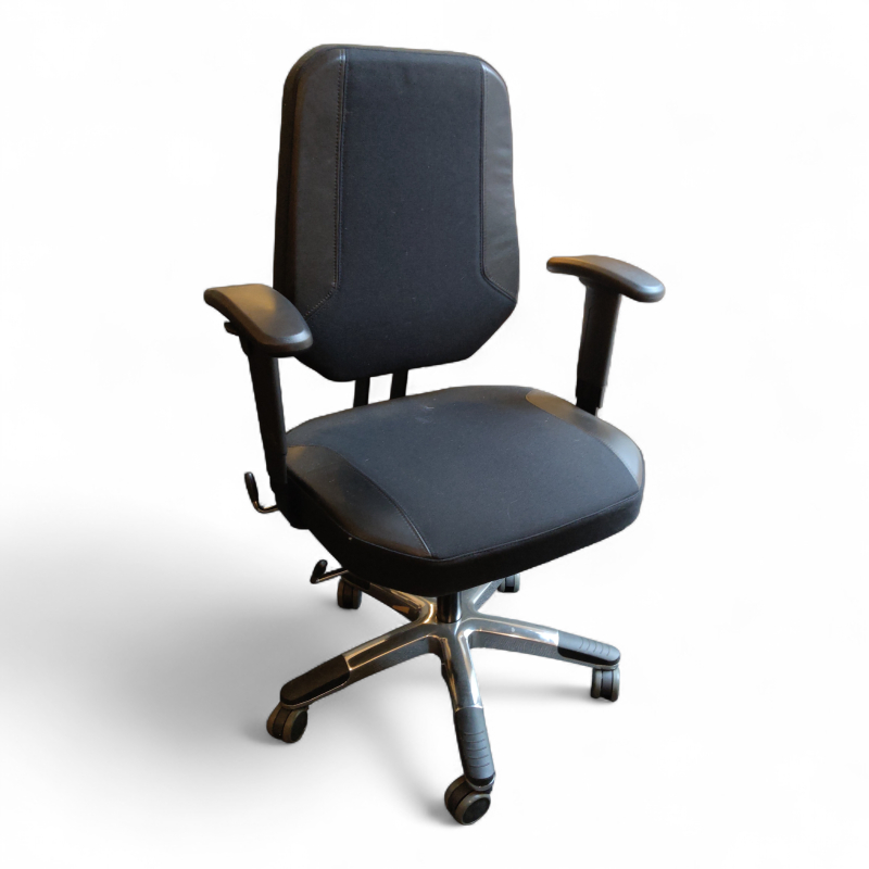 Maxx line M Sort stoff, krom