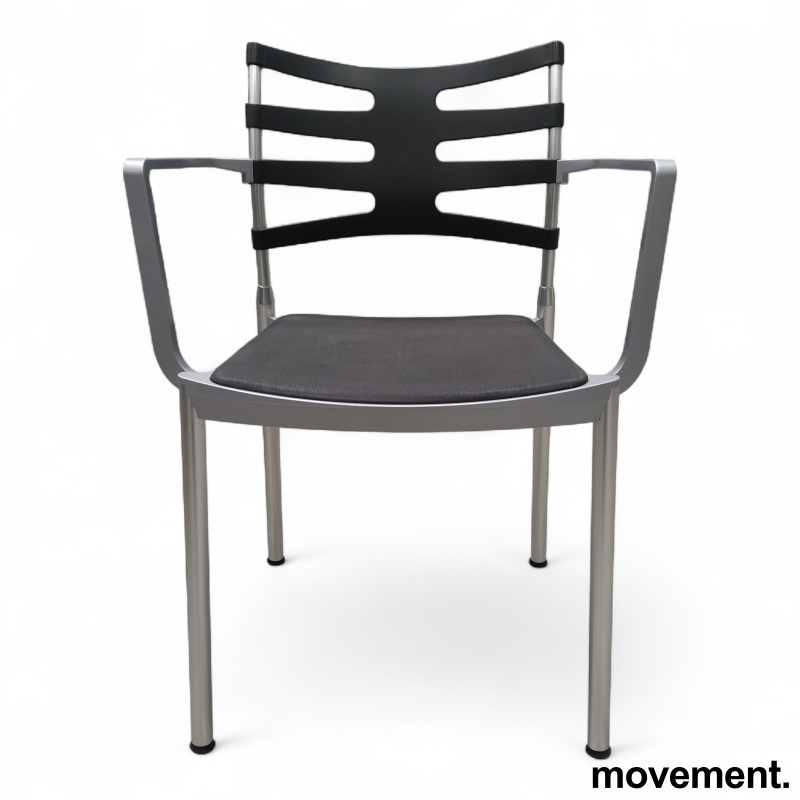 Ice med armlene Sort  ASA plast - 2 / 2