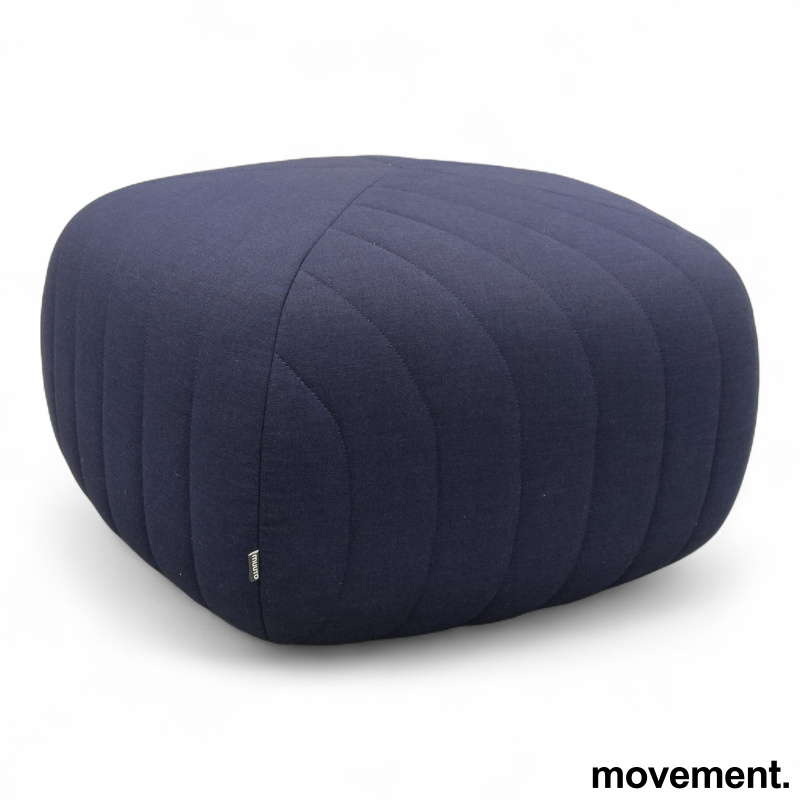 Stk. 1 Five Pouf Large Mørkt blått stoff, Pent brukt Muuto 6.