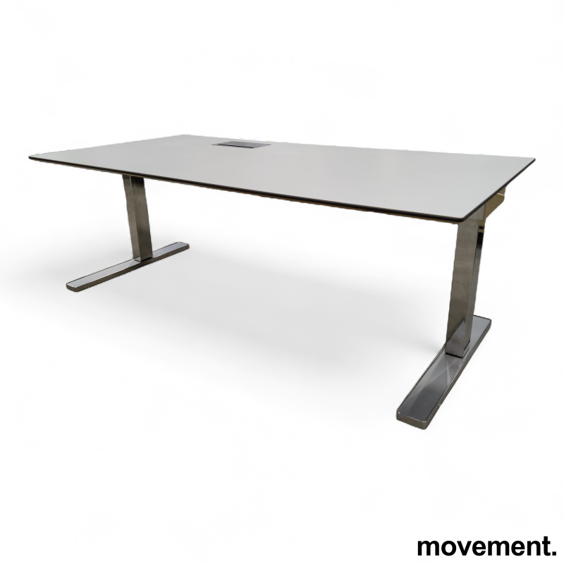 Siglo arbeidsbord 180x90cm Lys grå - 1 / 3