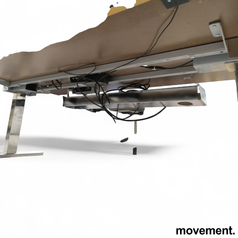 Siglo arbeidsbord 180x90cm Lys grå - 3 / 3