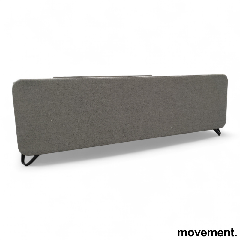 Softbox 3B Grått stoff, ben i sort, - 4 / 4