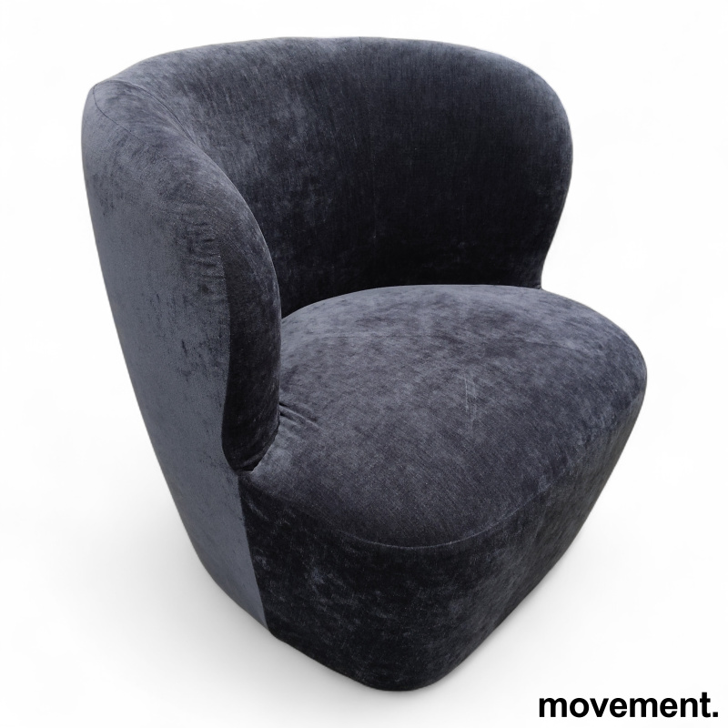 Stay lounge chair Blått - 1 / 3