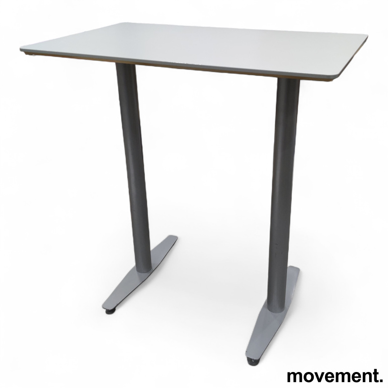 Barbord 100x60cm, høyde 105cm Hvit