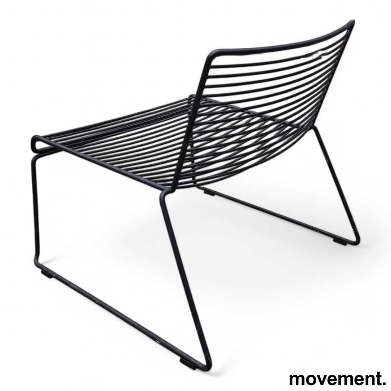 Hee lounge chair Sort, Pent brukt - 2 / 3