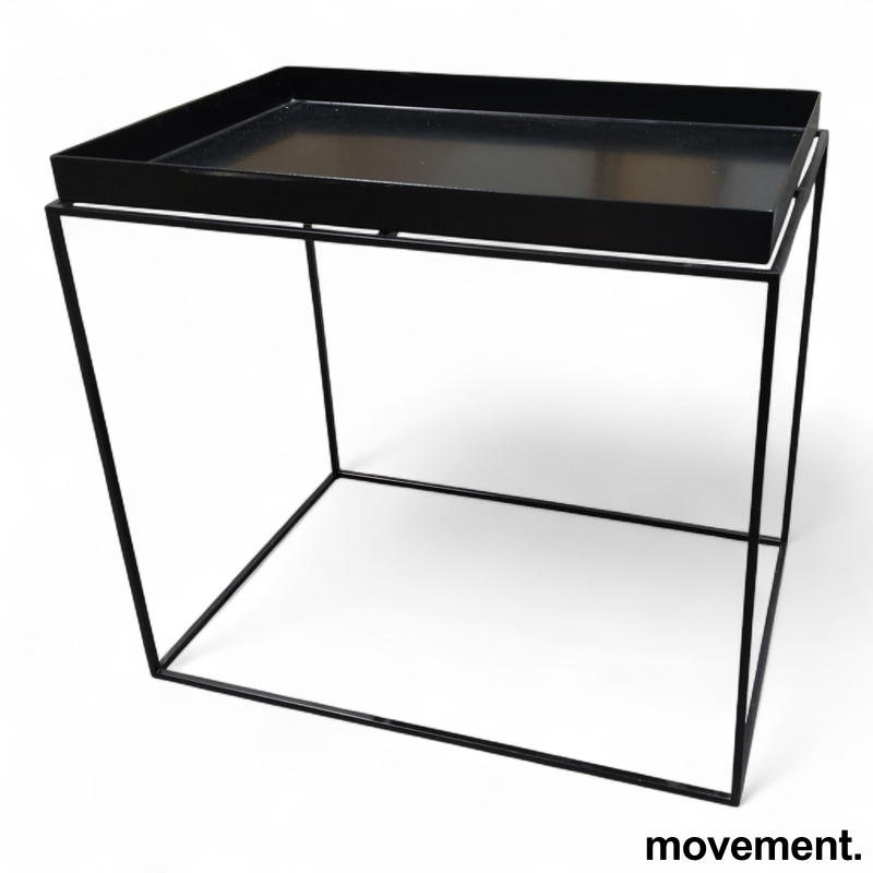 Tray table 40x60cm Sort, Pent brukt - 1 / 2