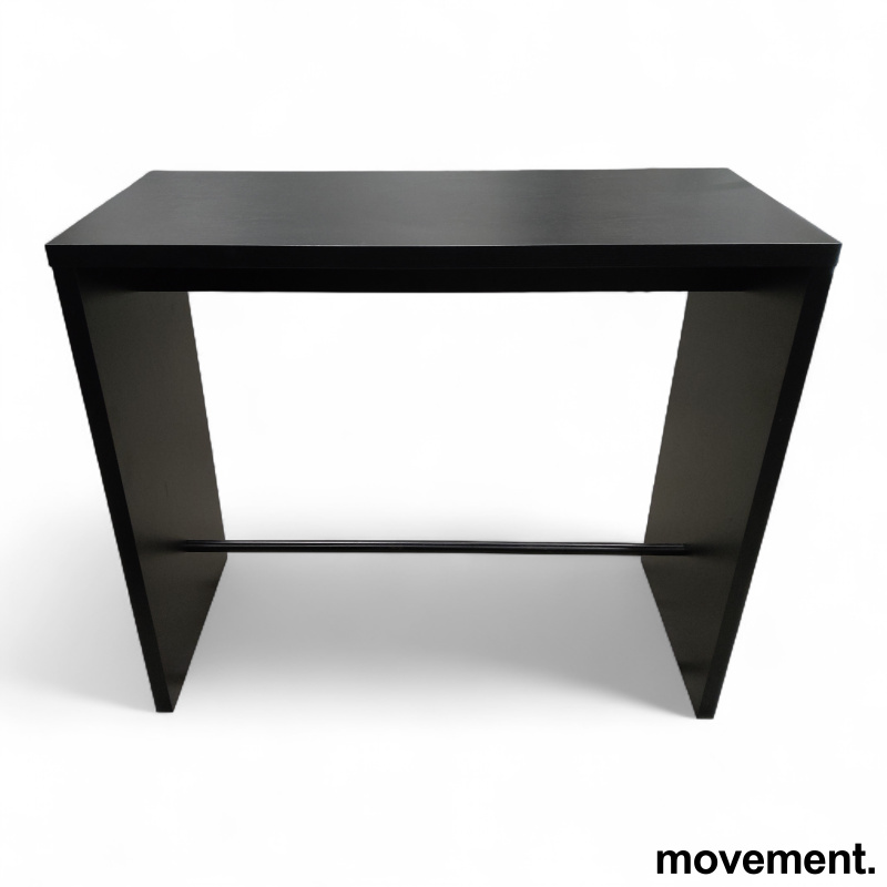 Barbord 120x50cm, høyde 105cm Sort - 2 / 3