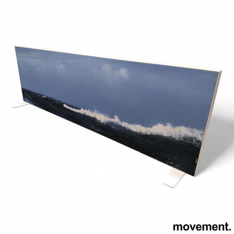 Frittstående bordskjerm  tosidig - 1 / 2