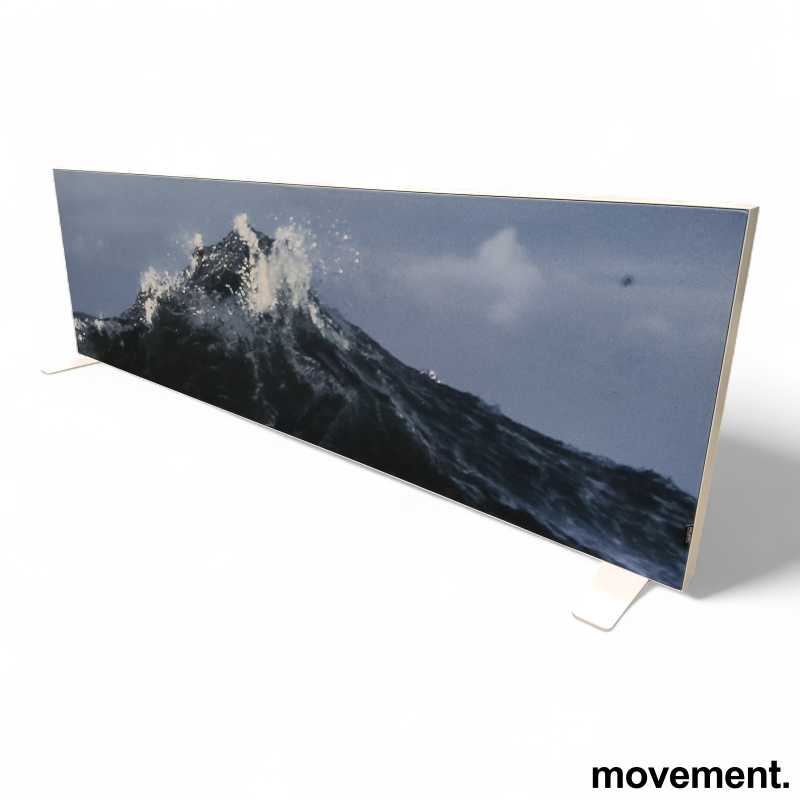 Frittstående bordskjerm  tosidig - 1 / 2