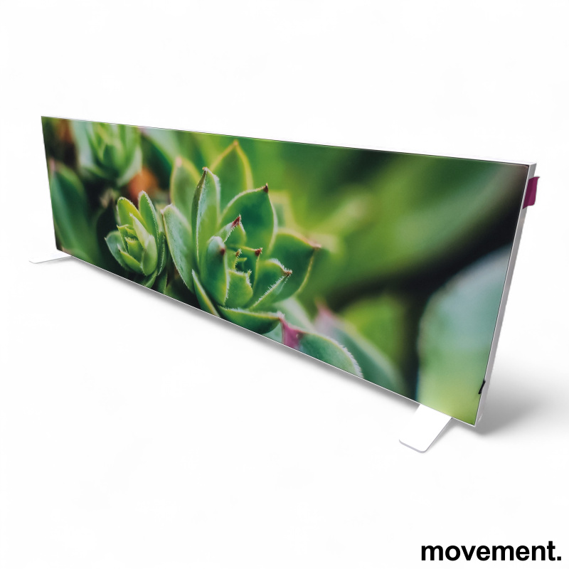 Frittstående bordskjerm  tosidig - 1 / 2