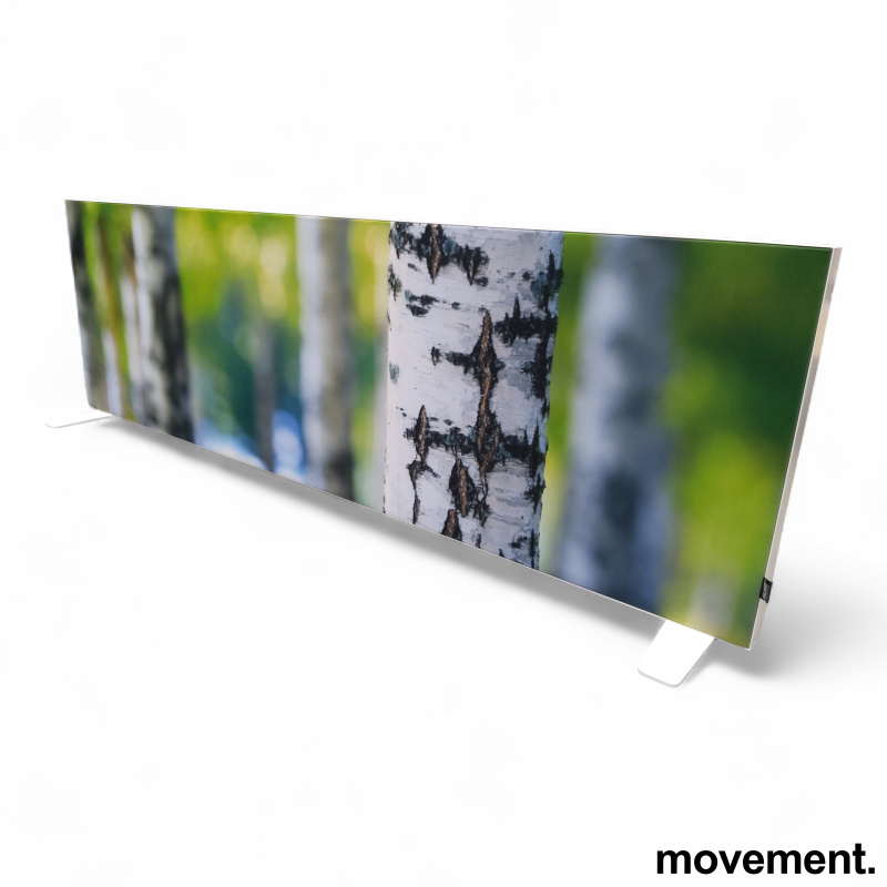 Frittstående bordskjerm  tosidig - 1 / 2