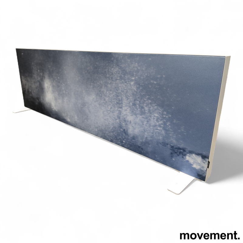 Frittstående bordskjerm  tosidig - 1 / 2