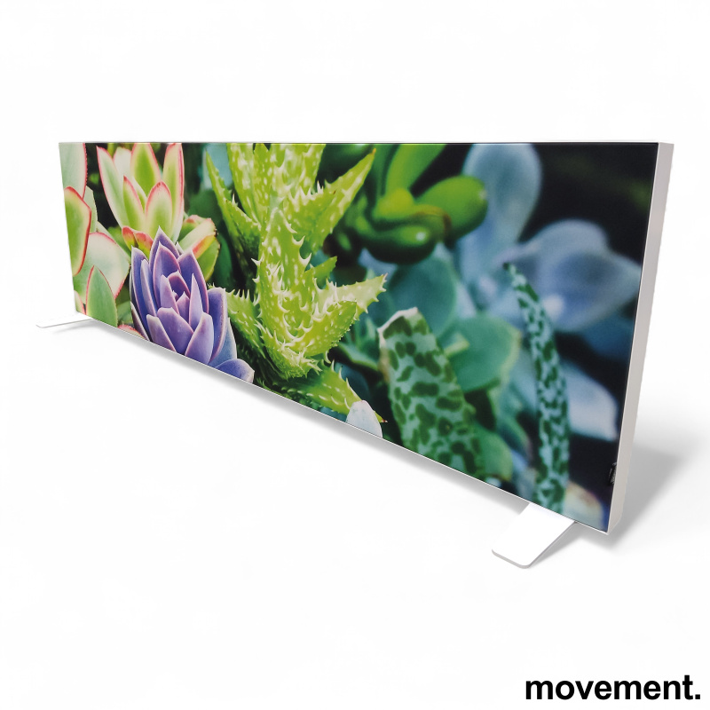 Frittstående bordskjerm  tosidig - 1 / 2