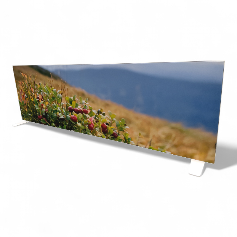 Frittstående bordskjerm  tosidig