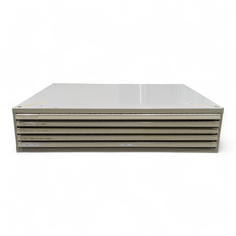 Tegningsskuff 5 skuffer Beige, Godt