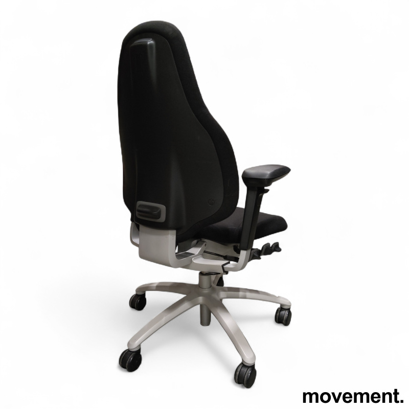 Mereo 220 med armlene  Sort stoff - 3 / 4