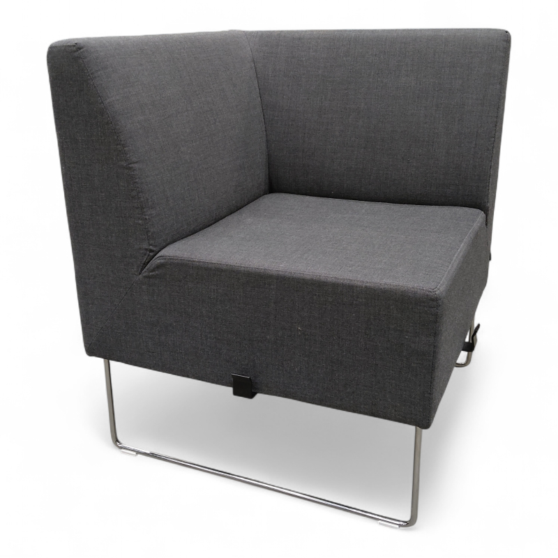 Pivot hjørnemodul 66x66cm Grått