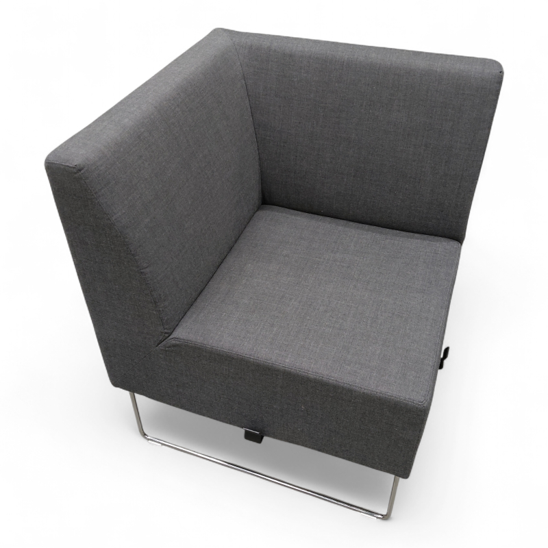 Pivot hjørnemodul 66x66cm Grått