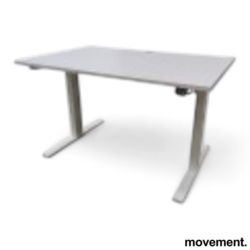 Hevsenk 120x80cm Hvit laminat, - 2 / 2