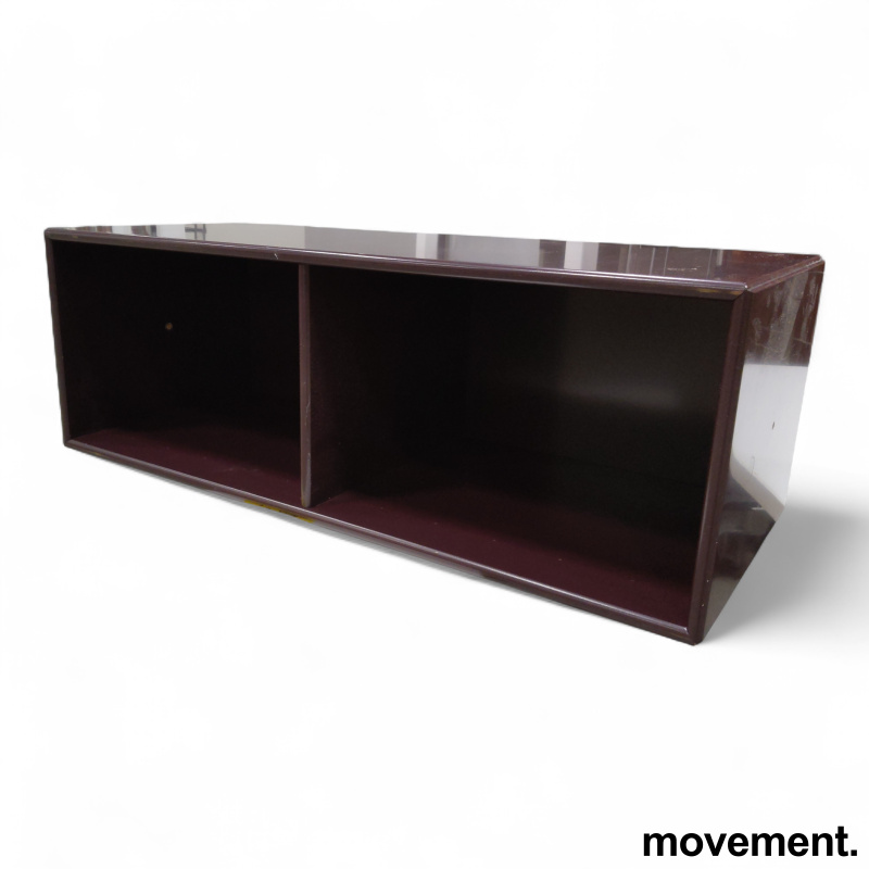 Reol 7112 70x24cm, dybde 38cm Mørk - 1 / 2